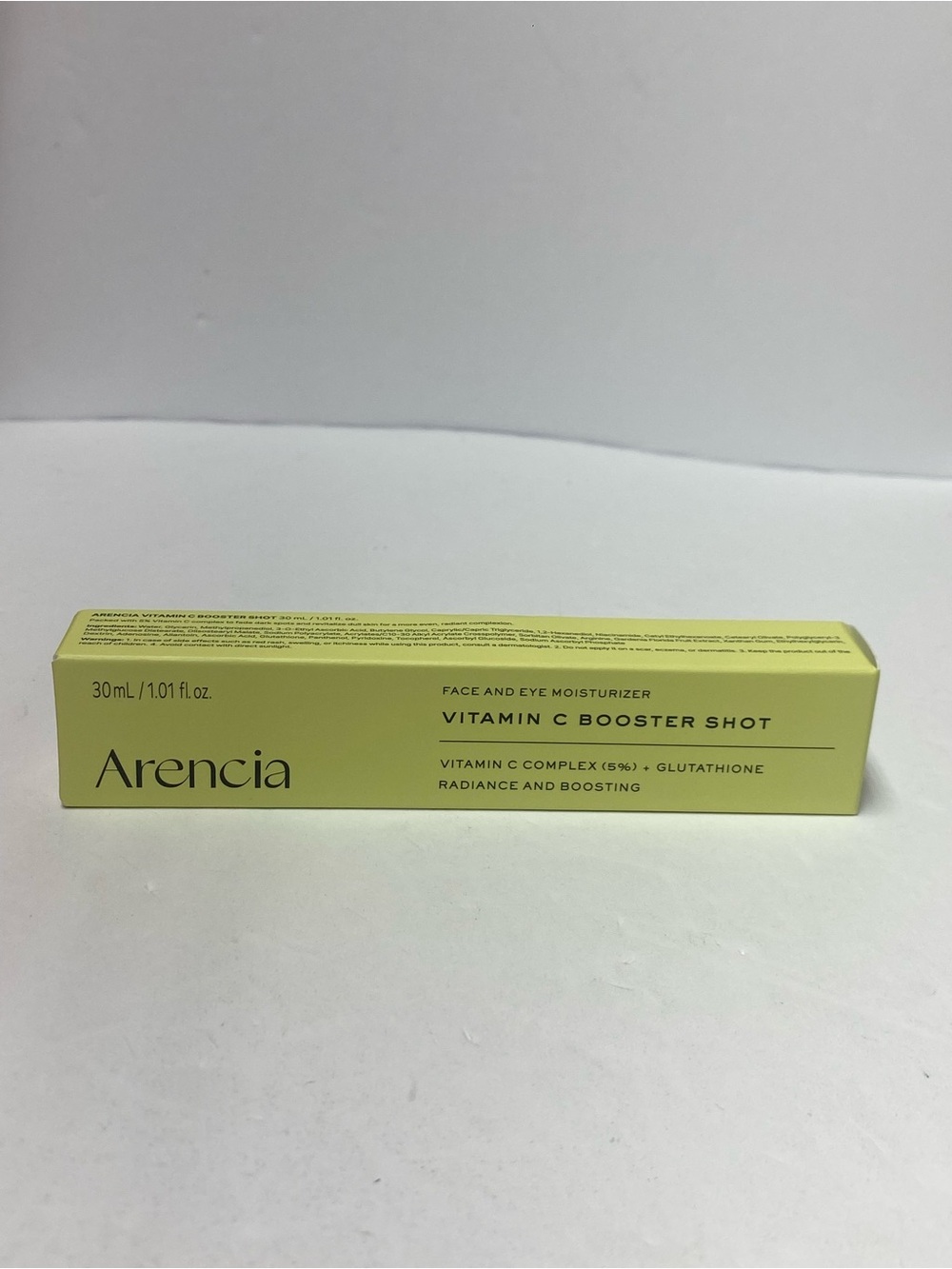 Vitamin C Booster Shot Face & Eye Moisturizer - Light Yellow